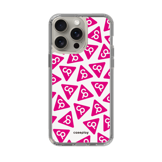 Slim Protection Case［ Original - CASEPLAY Logo Mark - Pink ］