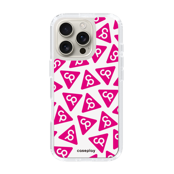 Slim Protection Case［ Original - CASEPLAY Logo Mark - Pink ］