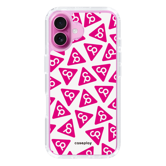 Slim Protection Case［ Original - CASEPLAY Logo Mark - Pink ］
