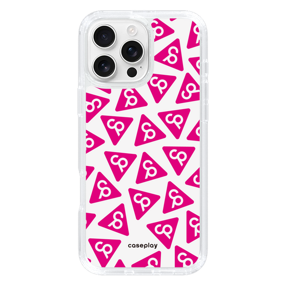 Slim Protection Case［ Original - CASEPLAY Logo Mark - Pink ］
