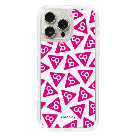 Slim Protection Case［ Original - CASEPLAY Logo Mark - Pink ］