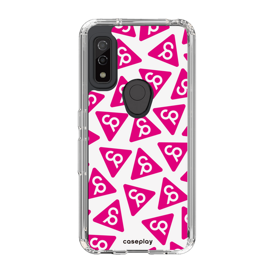 Slim Protection Case［ Original - CASEPLAY Logo Mark - Pink ］