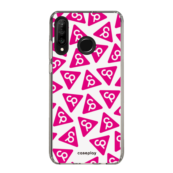 Slim Protection Case［ Original - CASEPLAY Logo Mark - Pink ］
