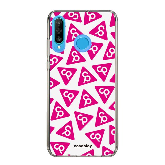 Slim Protection Case［ Original - CASEPLAY Logo Mark - Pink ］