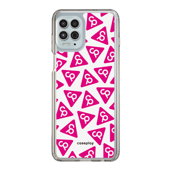 Slim Protection Case［ Original - CASEPLAY Logo Mark - Pink ］