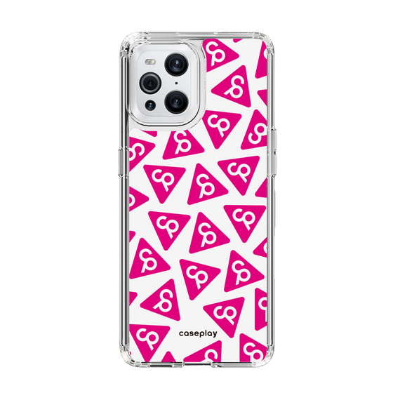 Slim Protection Case［ Original - CASEPLAY Logo Mark - Pink ］