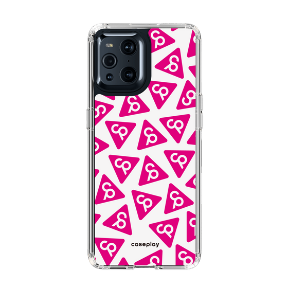 Slim Protection Case［ Original - CASEPLAY Logo Mark - Pink ］