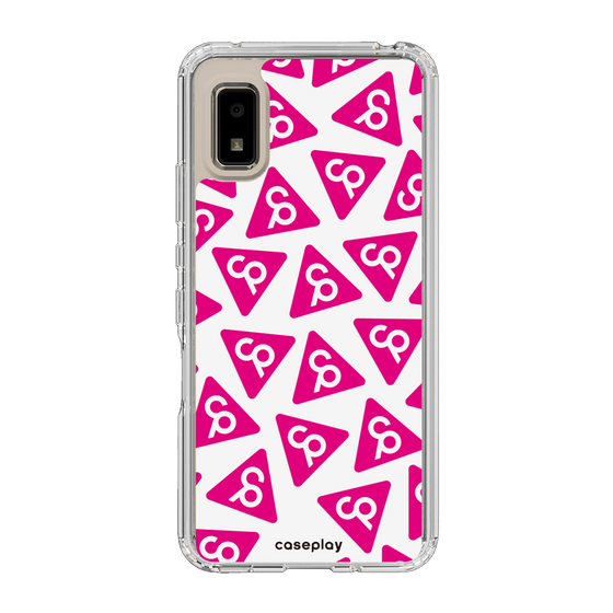 Slim Protection Case［ Original - CASEPLAY Logo Mark - Pink ］