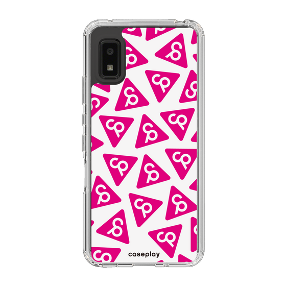 Slim Protection Case［ Original - CASEPLAY Logo Mark - Pink ］