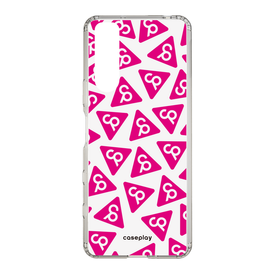 Slim Protection Case［ Original - CASEPLAY Logo Mark - Pink ］