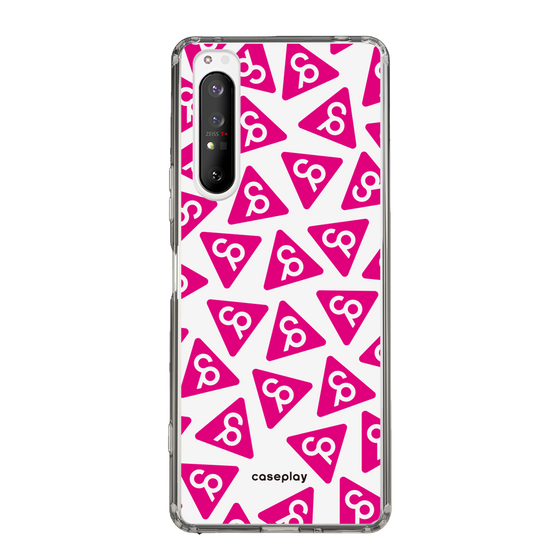 Slim Protection Case［ Original - CASEPLAY Logo Mark - Pink ］