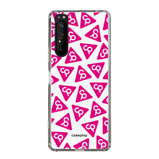 Slim Protection Case［ Original - CASEPLAY Logo Mark - Pink ］