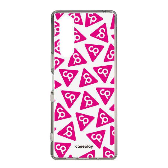 Slim Protection Case［ Original - CASEPLAY Logo Mark - Pink ］