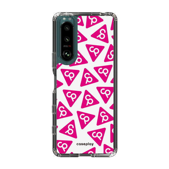Slim Protection Case［ Original - CASEPLAY Logo Mark - Pink ］