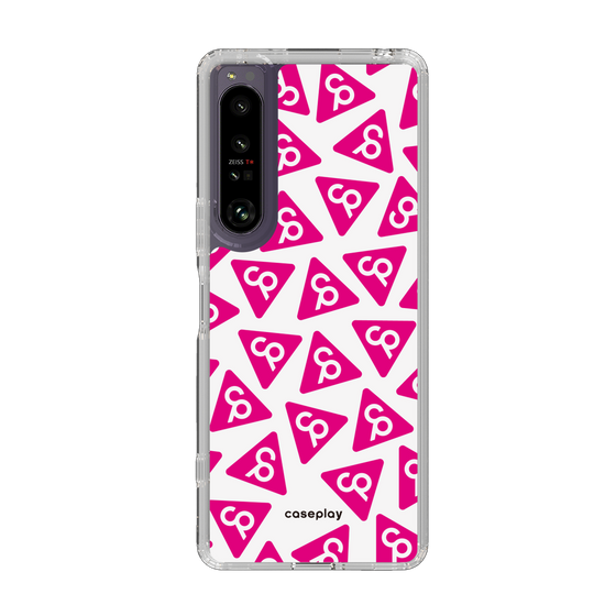 Slim Protection Case［ Original - CASEPLAY Logo Mark - Pink ］