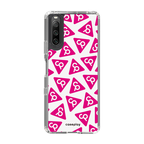 Slim Protection Case［ Original - CASEPLAY Logo Mark - Pink ］