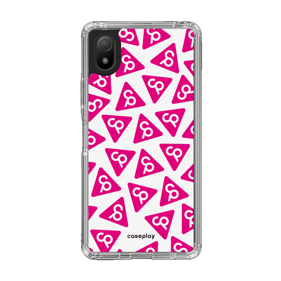 Slim Protection Case［ Original - CASEPLAY Logo Mark - Pink ］