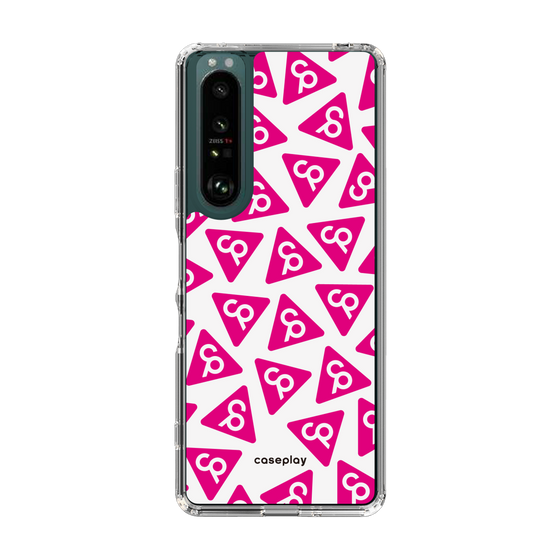 Slim Protection Case［ Original - CASEPLAY Logo Mark - Pink ］