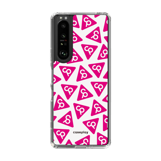 Slim Protection Case［ Original - CASEPLAY Logo Mark - Pink ］