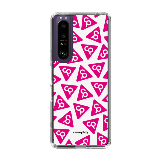 Slim Protection Case［ Original - CASEPLAY Logo Mark - Pink ］