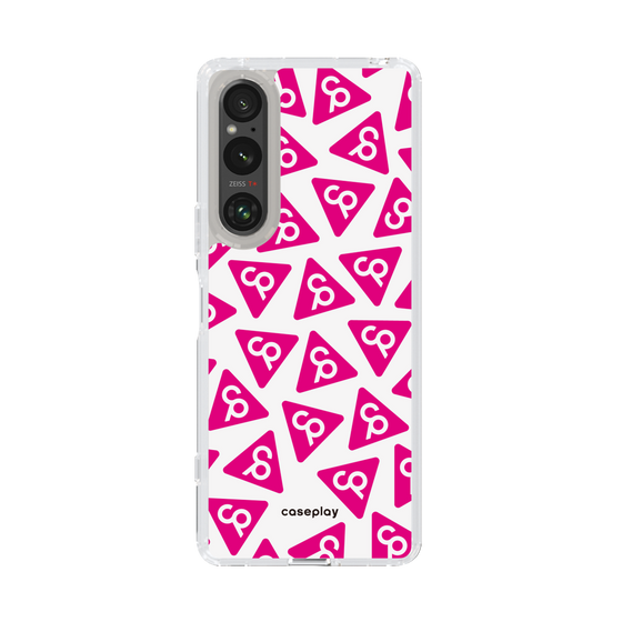 Slim Protection Case［ Original - CASEPLAY Logo Mark - Pink ］