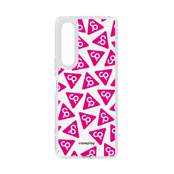 Slim Protection Case［ Original - CASEPLAY Logo Mark - Pink ］