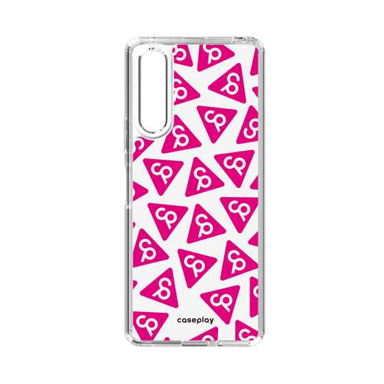 Slim Protection Case［ Original - CASEPLAY Logo Mark - Pink ］