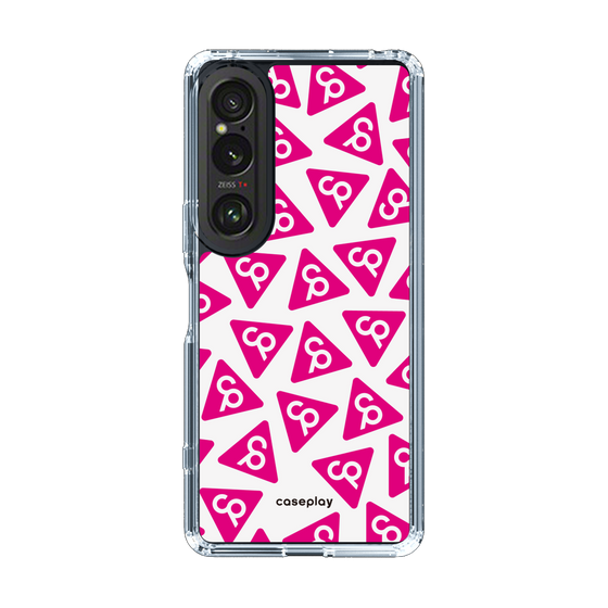 Slim Protection Case［ Original - CASEPLAY Logo Mark - Pink ］