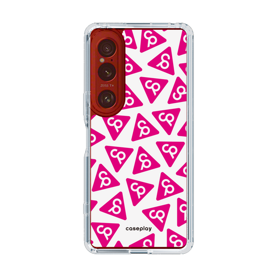 Slim Protection Case［ Original - CASEPLAY Logo Mark - Pink ］