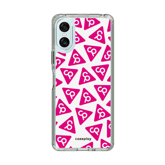 Slim Protection Case［ Original - CASEPLAY Logo Mark - Pink ］