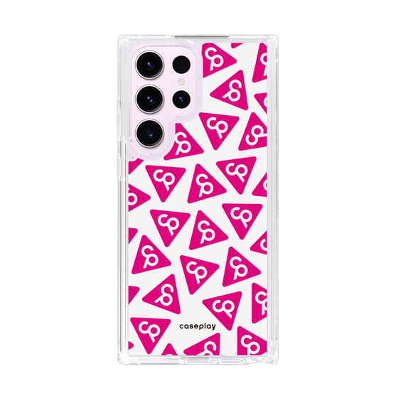 Slim Protection Case［ Original - CASEPLAY Logo Mark - Pink ］