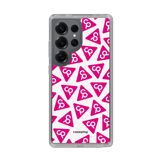 Slim Protection Case［ Original - CASEPLAY Logo Mark - Pink ］