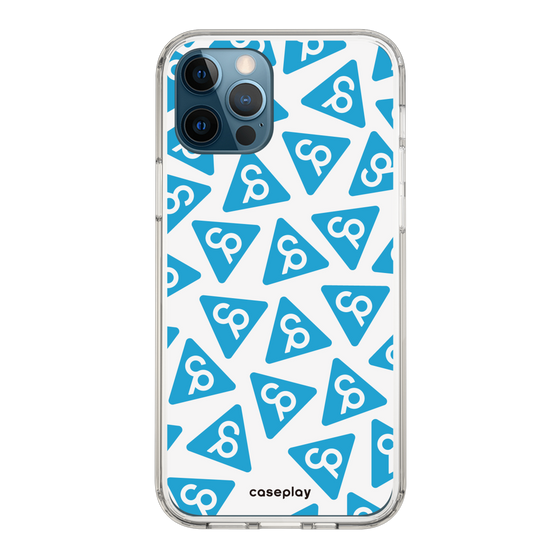 Slim Protection Case［ Original - CASEPLAY Logo Mark - Light Blue ］