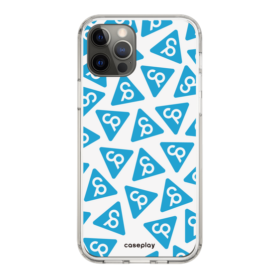 Slim Protection Case［ Original - CASEPLAY Logo Mark - Light Blue ］