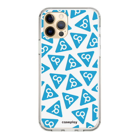 Slim Protection Case［ Original - CASEPLAY Logo Mark - Light Blue ］