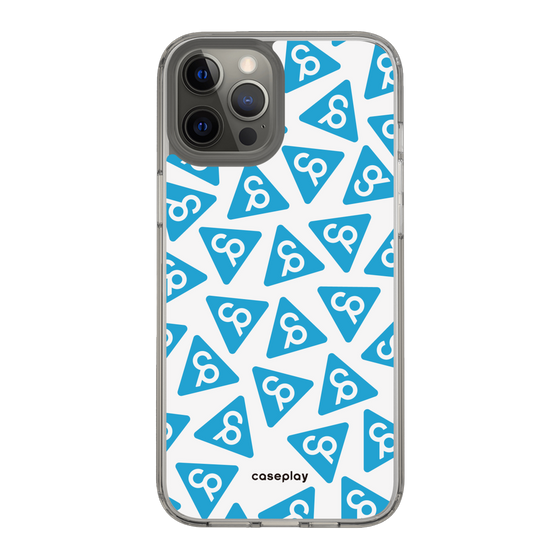 Slim Protection Case［ Original - CASEPLAY Logo Mark - Light Blue ］