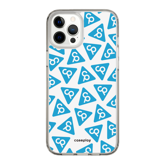 Slim Protection Case［ Original - CASEPLAY Logo Mark - Light Blue ］