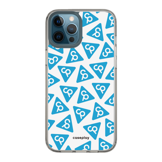 Slim Protection Case［ Original - CASEPLAY Logo Mark - Light Blue ］