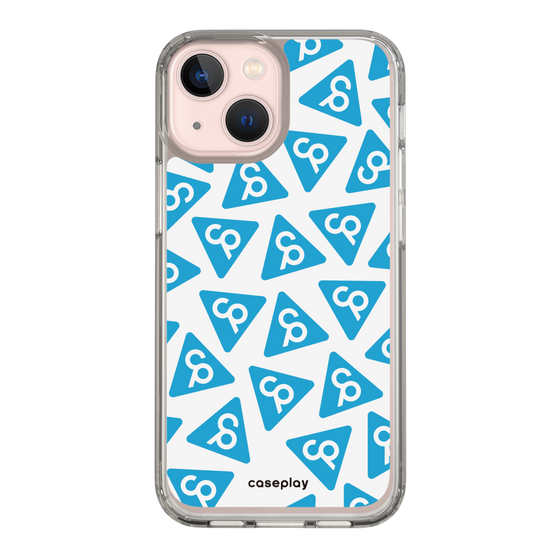 Slim Protection Case［ Original - CASEPLAY Logo Mark - Light Blue ］