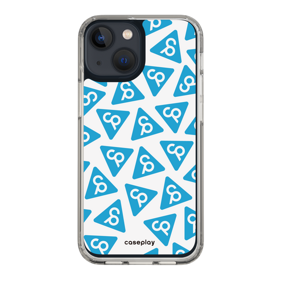 Slim Protection Case［ Original - CASEPLAY Logo Mark - Light Blue ］