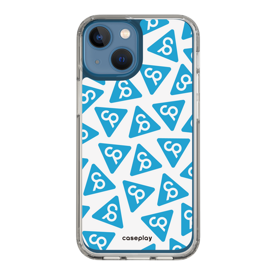 Slim Protection Case［ Original - CASEPLAY Logo Mark - Light Blue ］