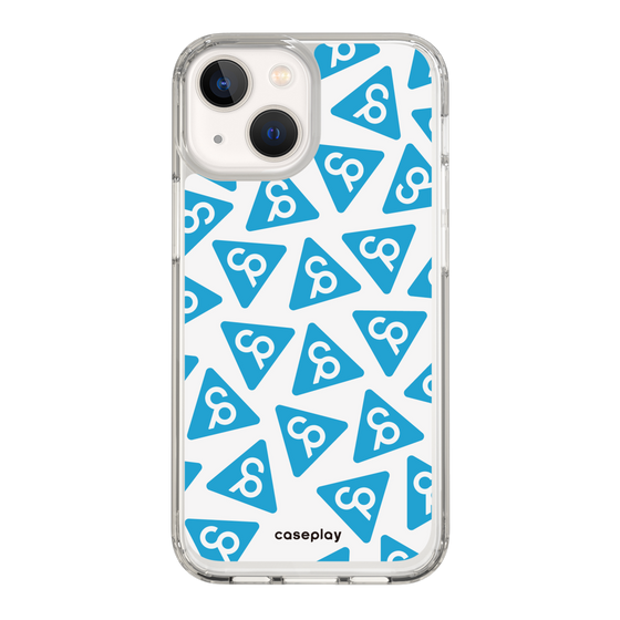 Slim Protection Case［ Original - CASEPLAY Logo Mark - Light Blue ］