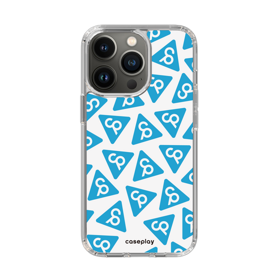 Slim Protection Case［ Original - CASEPLAY Logo Mark - Light Blue ］