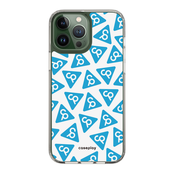 Slim Protection Case［ Original - CASEPLAY Logo Mark - Light Blue ］