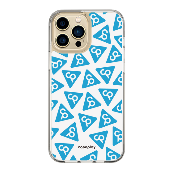 Slim Protection Case［ Original - CASEPLAY Logo Mark - Light Blue ］