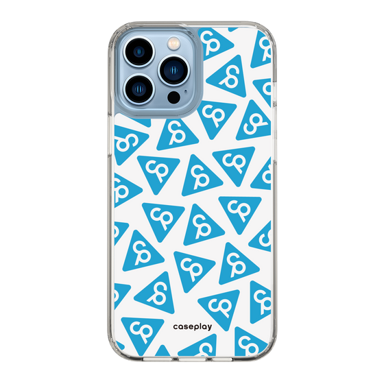 Slim Protection Case［ Original - CASEPLAY Logo Mark - Light Blue ］