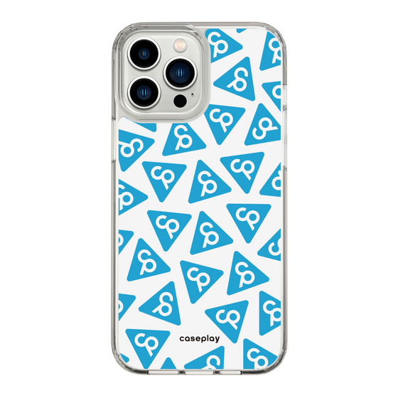 Slim Protection Case［ Original - CASEPLAY Logo Mark - Light Blue ］