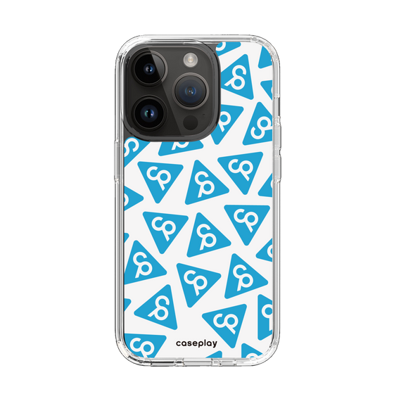 Slim Protection Case［ Original - CASEPLAY Logo Mark - Light Blue ］