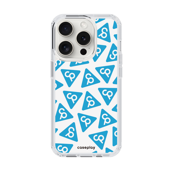 Slim Protection Case［ Original - CASEPLAY Logo Mark - Light Blue ］