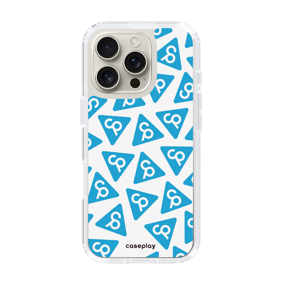 Slim Protection Case［ Original - CASEPLAY Logo Mark - Light Blue ］